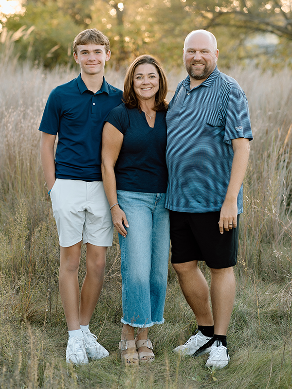 Kim Petterson and Family